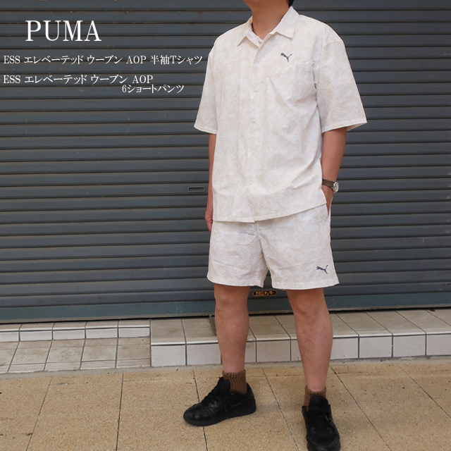 PUMAプーマゴルフ メンズ 半袖シャツ ショートパンツ セットアップ 6937527531.jpg