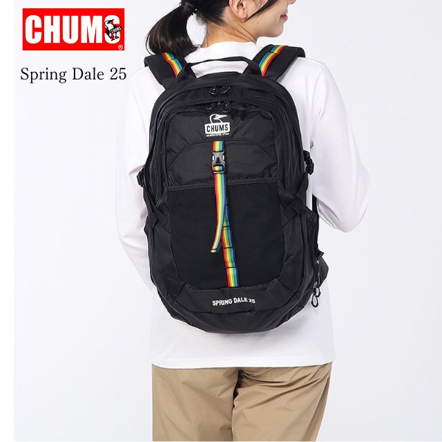 CHUMS チャムス★スプリングデール25リットル　リュック　デイパック　登山 CHUMS（チャムス） リュック 25l スプリングデール 25L バックパック