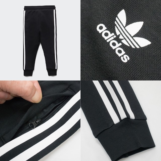 アディダス オリジナルス Adidas Originals キッズ 子供 パーカー 送料無料 ビッグ Haj32 トレフォイル 上下セットアップ