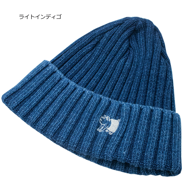 STUDIO D'ARTISAN（ステュディオ・ダ・ルチザン） インディゴ染 ニット