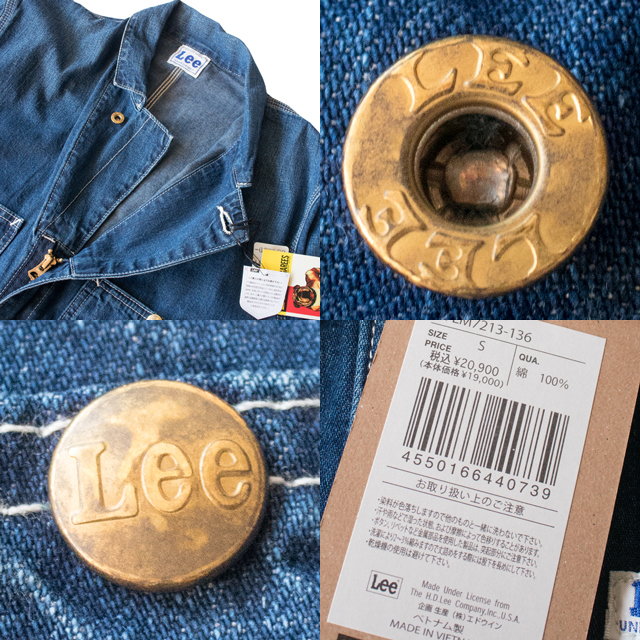 Lee（リー） メンズ Dungarees オールインワン ワーク つなぎ 作業着