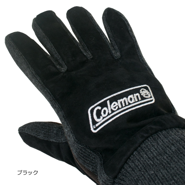 ●ネコポス１点まで可　Coleman コールマン メンズ スエード グローブ 手袋 686-1011｜sunwear｜02