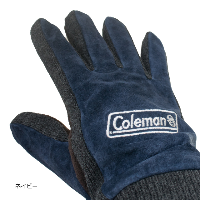 ●ネコポス１点まで可　Coleman コールマン メンズ スエード グローブ 手袋 686-1011｜sunwear｜03
