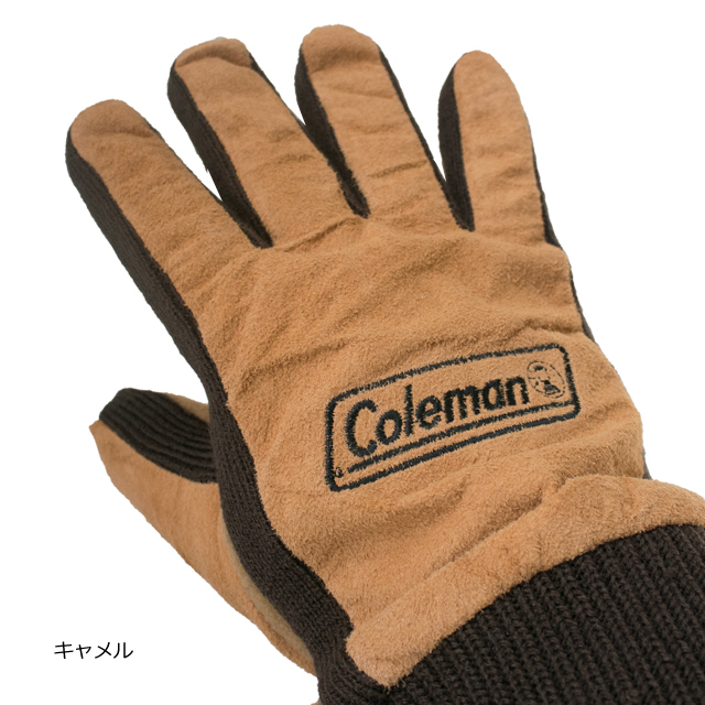 ●ネコポス１点まで可　Coleman コールマン メンズ スエード グローブ 手袋 686-1011｜sunwear｜04