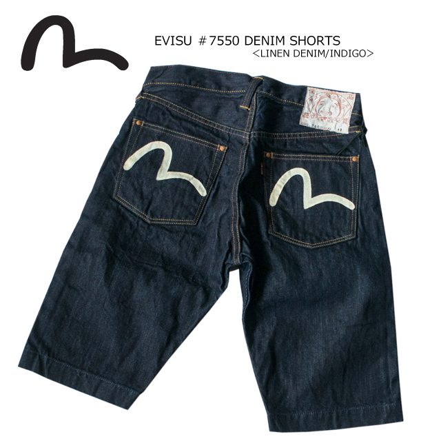 EVISU エヴィス エビス ジーンズ ショ−トパンツ ＃7550LI ワン