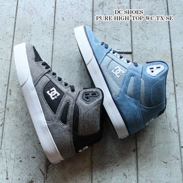 dc shoes ディーシーシューズ 靴 メンズ ピュアハイトップ デニム スニーカー dm241018 dc shoes : dm241018 :  SUNWEAR - 通販 - Yahoo!ショッピング