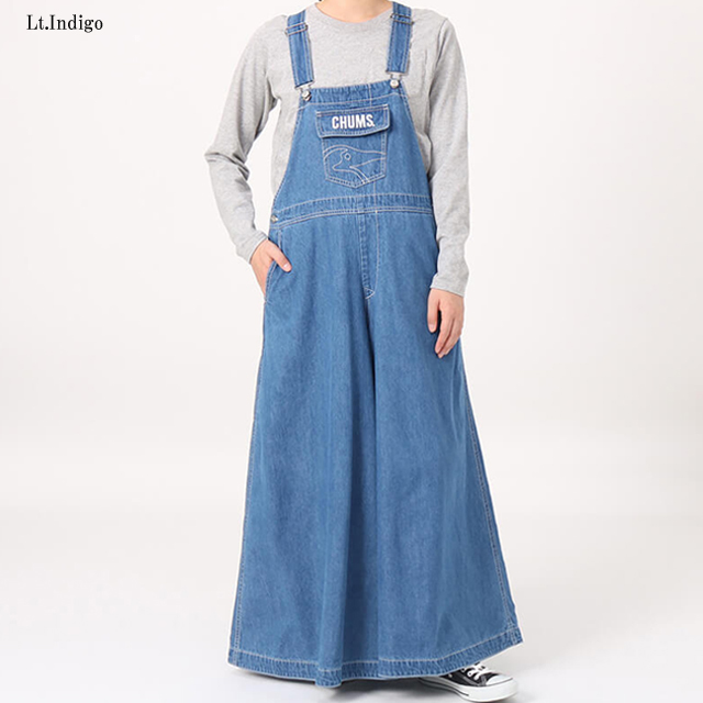 CHUMS（チャムス） セール レディース オーバーオール ガウチョパンツ