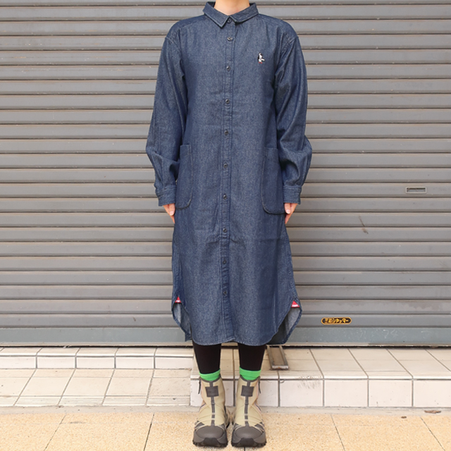 CHUMS（チャムス） ビーバー ヴィンテージ シャツ ワンピース Beaver