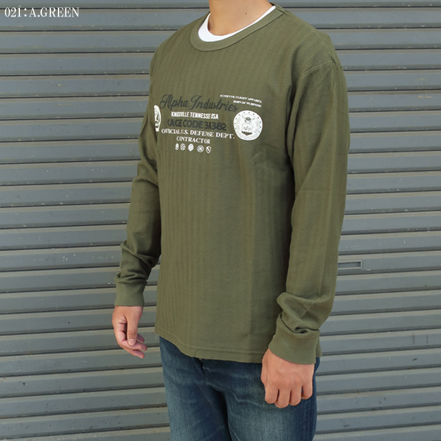 Alpha Industries アルファ インダストリー ヘリンボーン バック