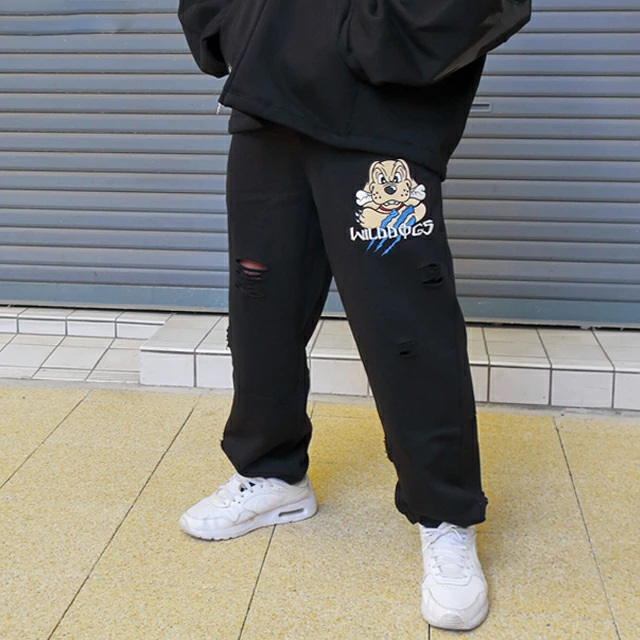 ガルフィー　落書きスエットパンツ 中古・古着通販】GALFY (ガルフィー) 落書きスウェットパンツ