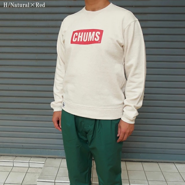 CHUMS（チャムス） トレーナー メンズ 裏起毛 チャムスロゴ クルー 