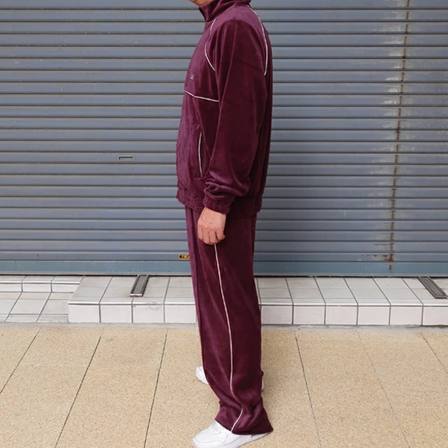 Lee lee リー ベロア 上下セット メンズ トラックジャケット Lee lee リー ベロア 上下セット メンズ トラックジャケット