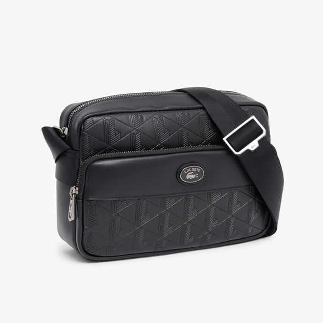 LACOSTE（ラコステ） ミニ ショルダーバッグ モノグラム クロス