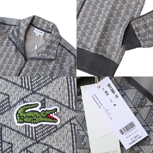 LACOSTE（ラコステ） 上下セットアップ メンズ モノグラムジャガード