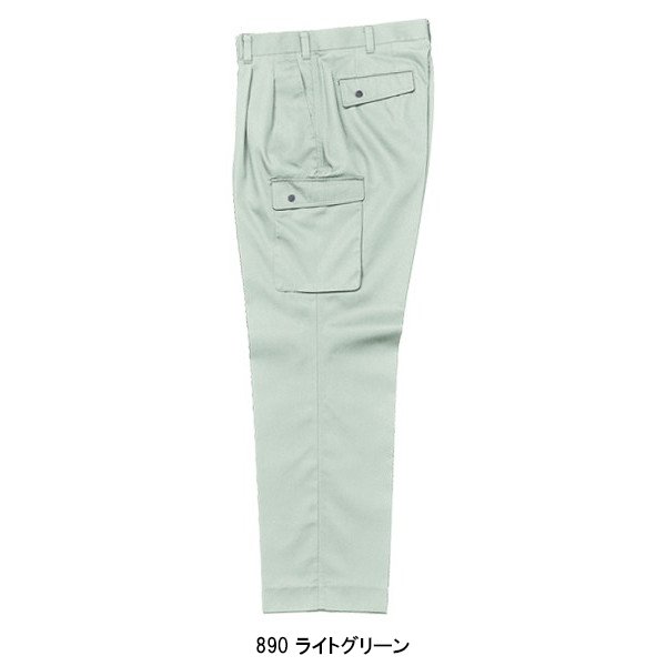 クロダルマ 作業ズボン 作業着 作業服 春夏用 35371 ツータック