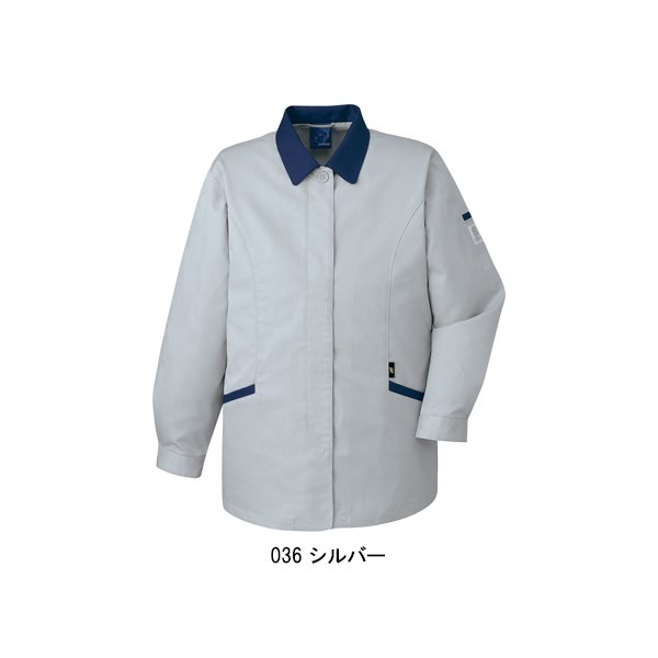 作業服 作業着 秋冬用 レディース 長袖スモック 自重堂Jichodo43805 :03-220-43805:作業服・鳶服・安全靴のサンワーク  通販 