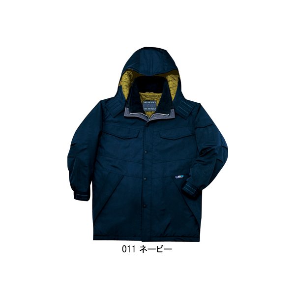 自重堂 作業服 防寒着 防寒コート 48173 透湿撥水 メンズ 秋冬用 M-5L