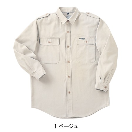 寅壱 作業服 長袖シャツ 厚手 4441-619 綿100% 秋冬用 TORAICHI 寅壱 作業服 長袖シャツ 厚手 4441-619 綿100% 秋冬用 TORAICHI