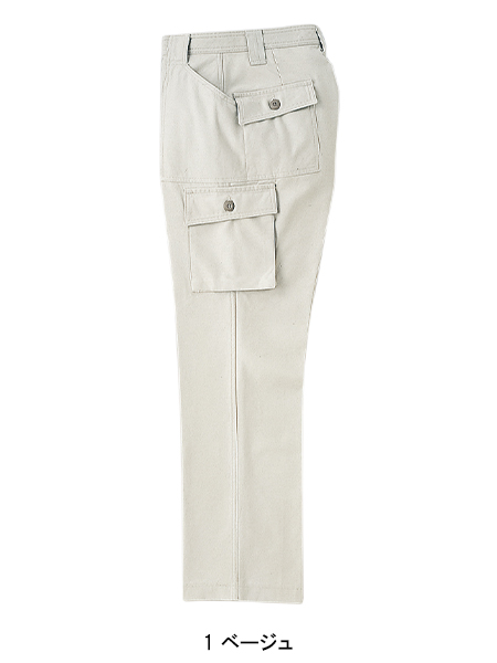 寅壱 作業服 作業ズボン ブッシュパンツ 4441-701 綿100% 秋冬用