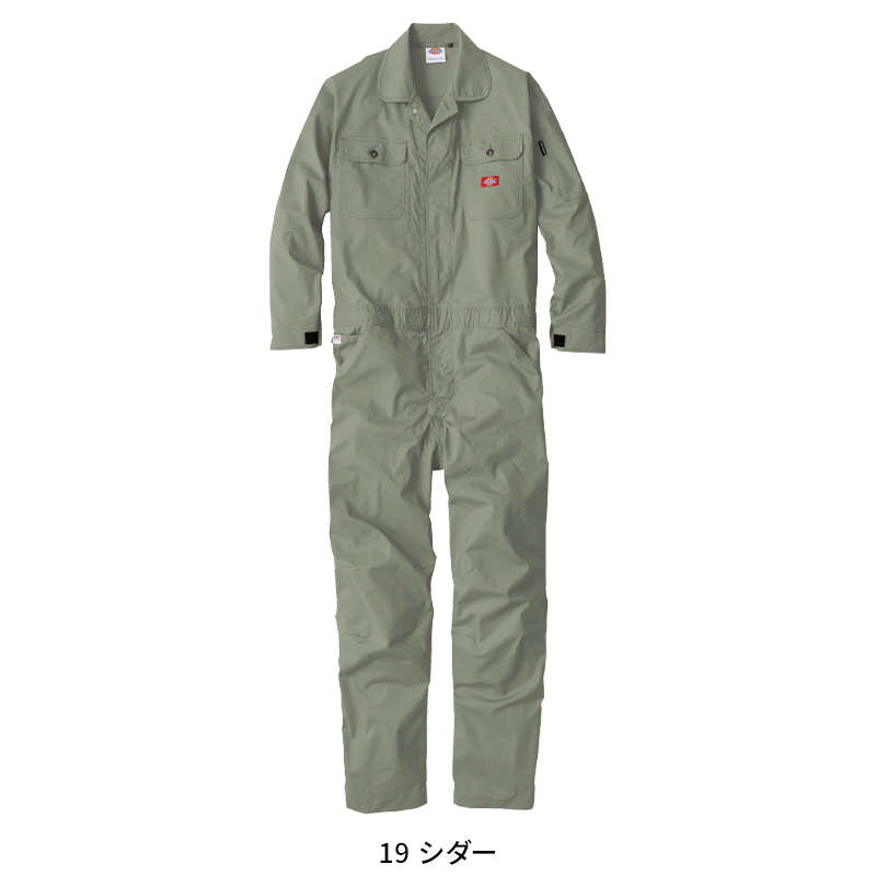 Dickies 作業服 Dickies(ディッキーズ) ストレッチCVC長袖ツナギ