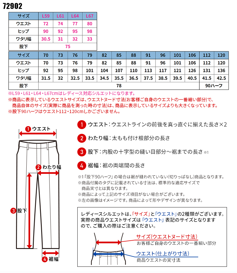 Z-DRAGON 作業服 自重堂 作業ズボン カーゴパンツ ノータック