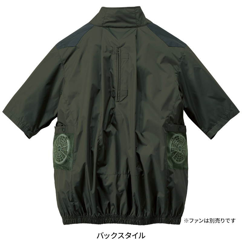 Z-DRAGON 【2025春夏新作】 空調服(R)半袖ブルゾン(単品) 作業服 春夏