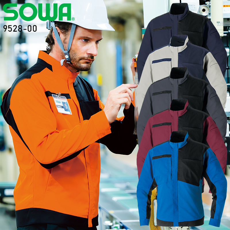 SOWA（ソーワ） 【2025春夏新作】 長袖ブルゾン 作業服 春夏用 男女