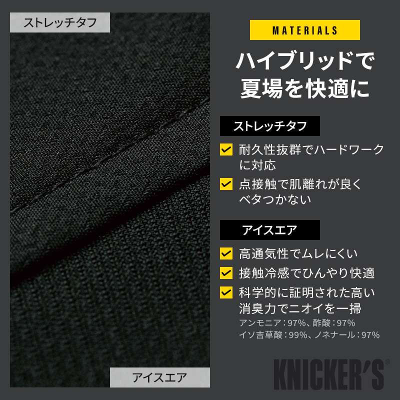 TS DESIGN 2025春夏新作 作業服 ズボン 春夏用 KNICKER'S