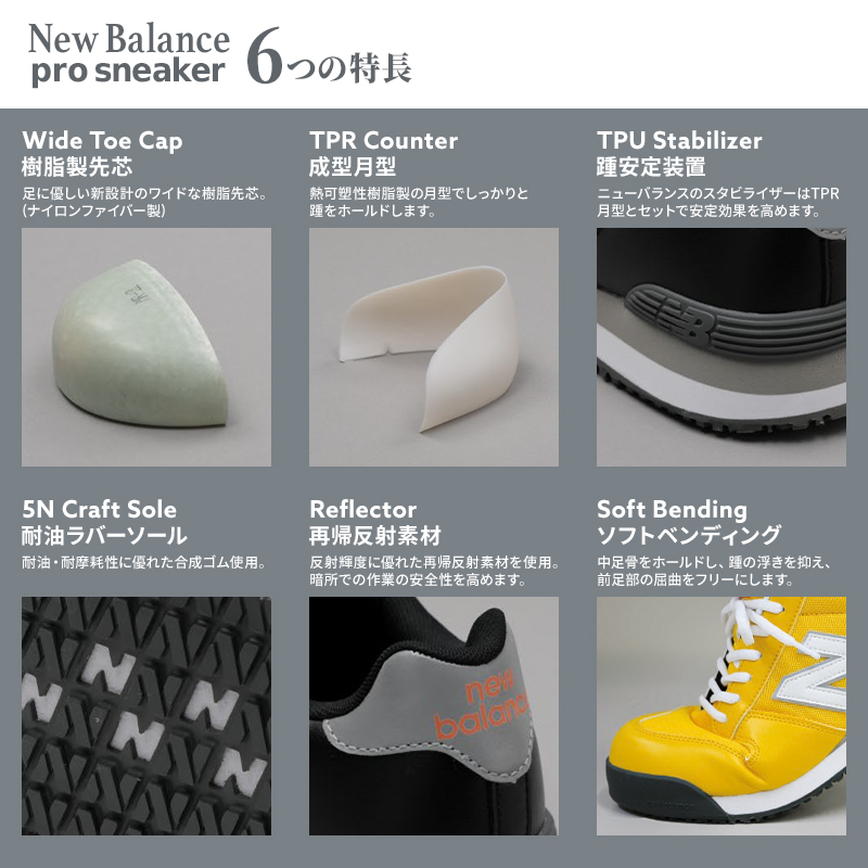 New Balance new balance 安全靴・安全スニーカー 紐 ローカット