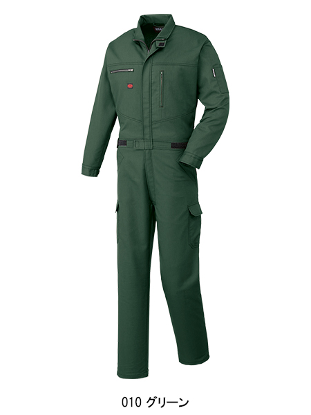 【即納】 山田辰 オートバイAuto-Bi メンズ 長袖つなぎ服 作業用 秋冬用 メンズウェア