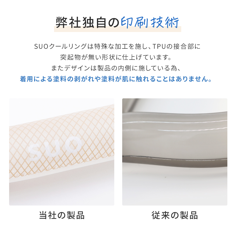 ✨️未使用/タグ有/国内正規品✨️ ✴️I.C.E.R.C Japan✴️ SUO(R)公式 特許取得済 クールリング 18°ICE ネック用 熱中症