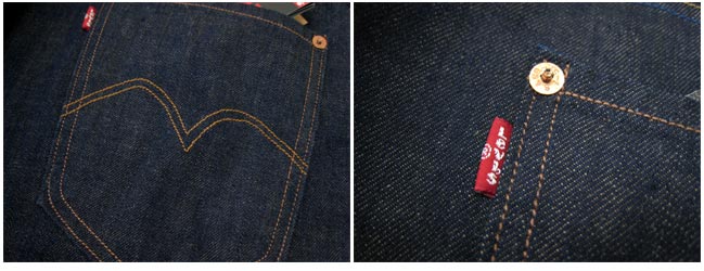 Levi's LEVI'S Red Tab Guys 1890's 201 EUROPE STANDARD