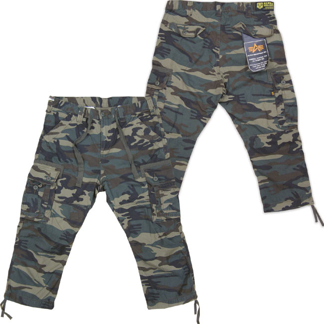 Alpha Industries クロップドパンツ カーゴ メンズ/アルファ