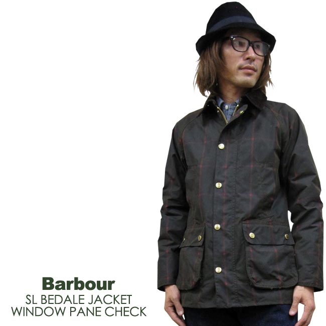 ジャケット メンズ/BARBOUR SL ビデイル スリムフィット ウィンドペン