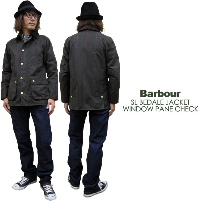 ジャケット メンズ/BARBOUR SL ビデイル スリムフィット ウィンドペンチェック ワックス ジャケット : 39874 : SUPER RAG  - 通販 - Yahoo!ショッピング