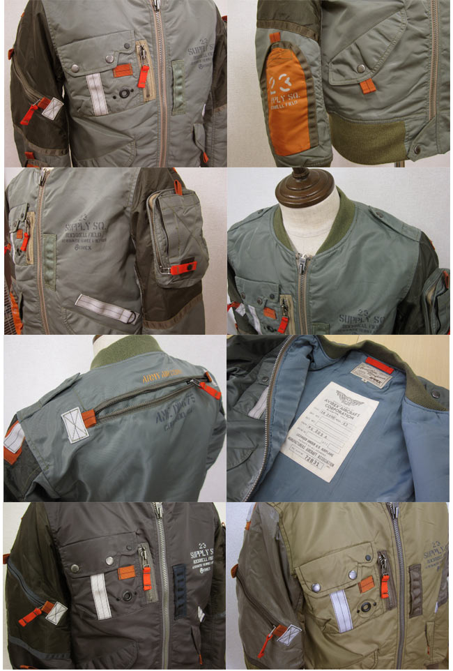 AVIREX TYPE L-2 フライトジャケット M AVIREXアビレックス L-2 COMMERCIAL/L-2コマーシャル フライト