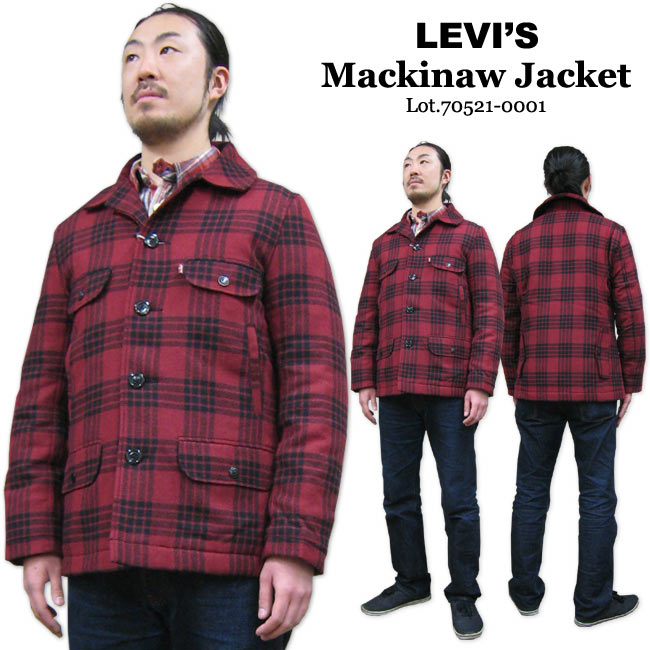 LEVI'S RED TAB CHECK COVER ALL JACKET チェック柄マッキーノ