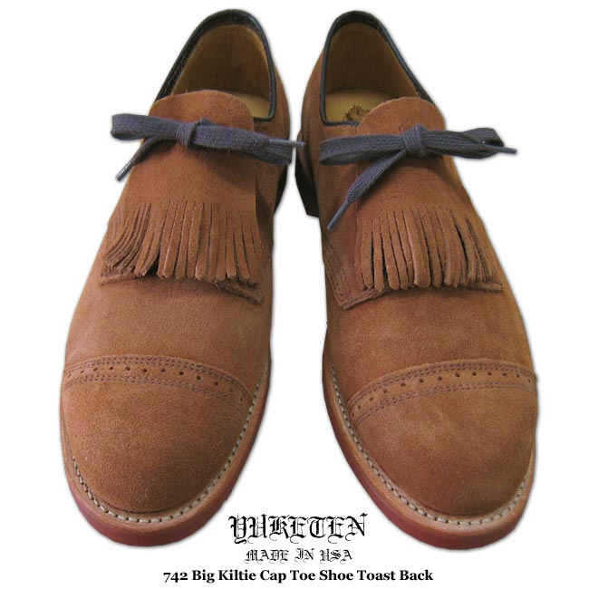 YUKETEN ユケテン Big Kiltie Cap Toe Shoe ビッグキルティー キャップ