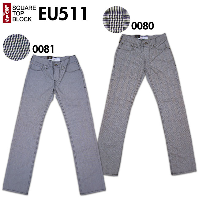 09's Levi‘s®「EU511-0064」グレンチェックSlim /W30 09´s Levi's®「EU511-0064」グレンチェックSlim /W30