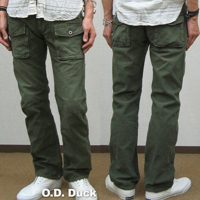 depsea japan by FOB factoryダック地テーパードパンツ