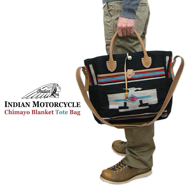 INDIAN MOTORCYCLE インディアンモーターサイクル　CHIMAYO BLANKET BAG　チマヨ ブランケット バッグ