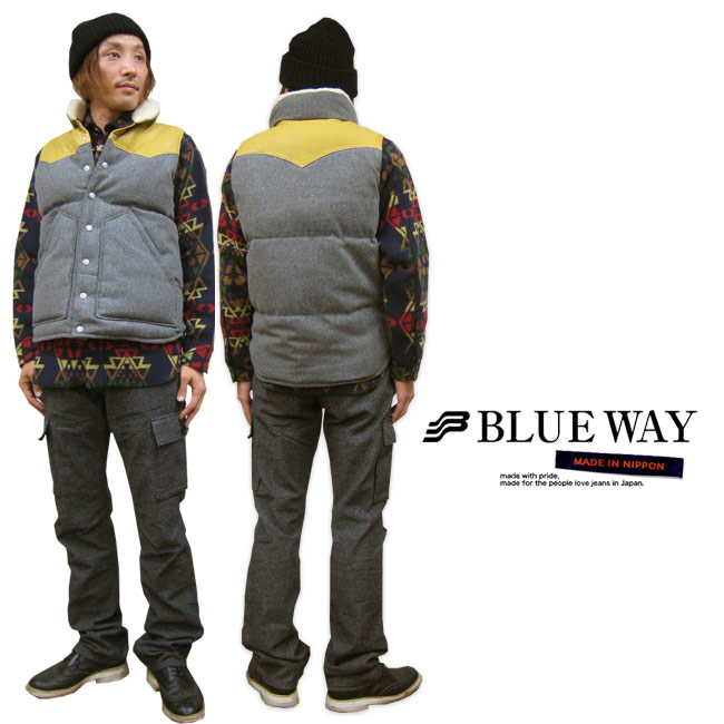 BLUE WAY ブルーウェイ BELGIAN CARGO PANT ベルギアン リサイクル