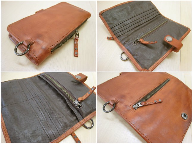 PIN LEATHER WALLET レザーウォレット : SUPER RAG - 通販 - Yahoo