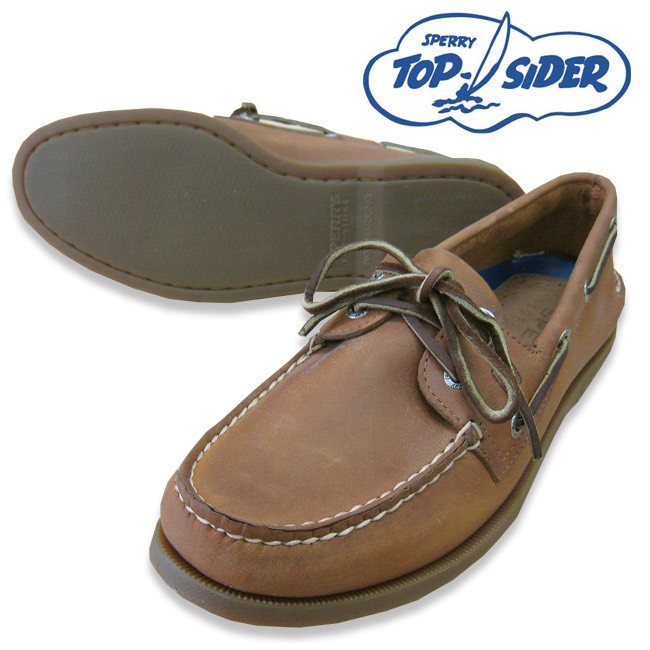 TOP SIDER トップサイダー AUTHENTIC LEATHER DECK SHOES