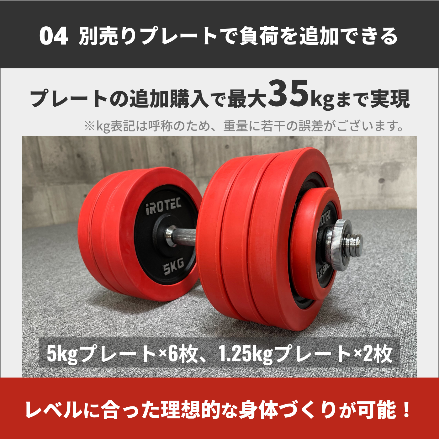 iROTEC ラバー付きダンベル50kgセット　25kg×2個 IROTEC ダンベル IROTEC(アイロテック)ラバー ダンベル50kg