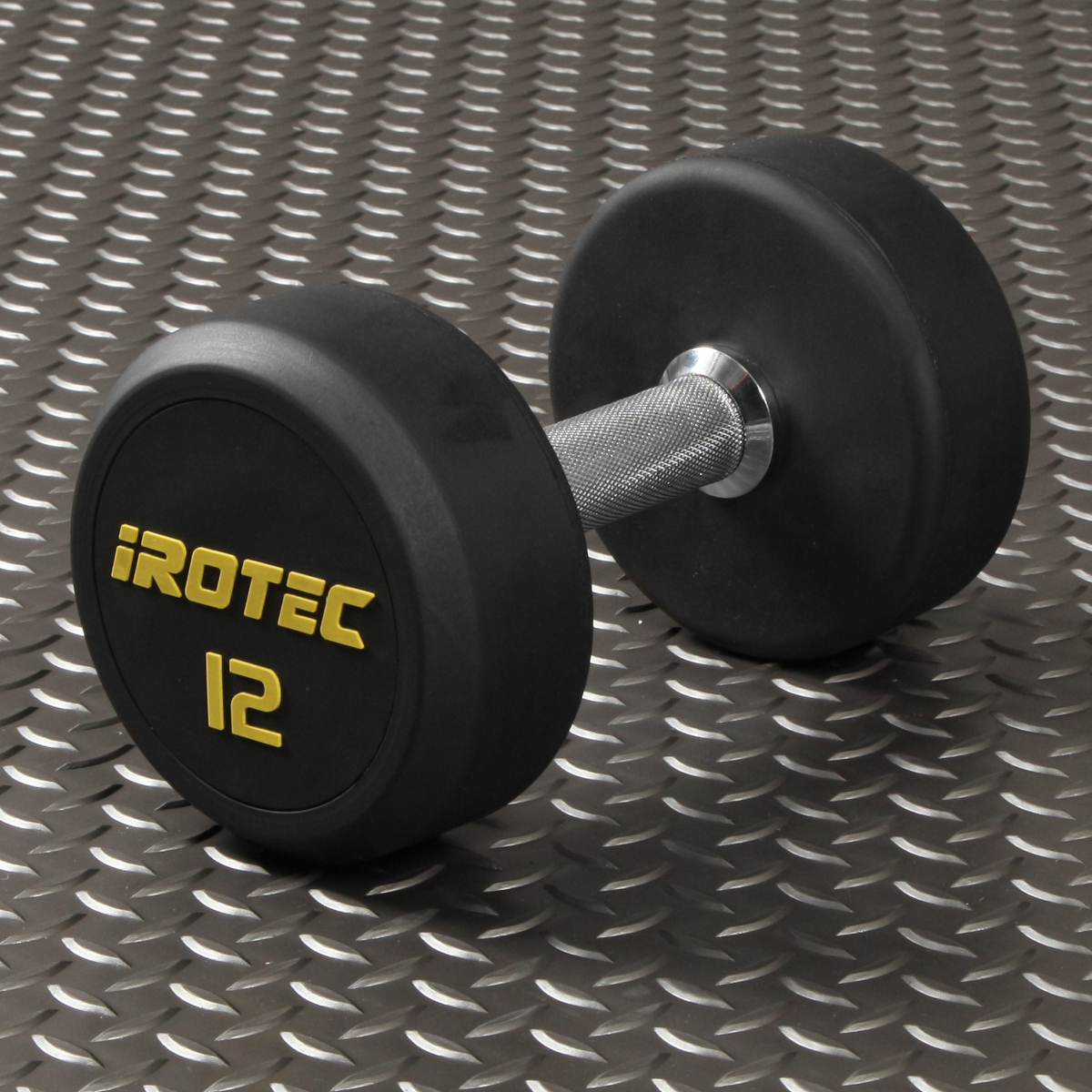 ラバーダンベル IROTEC(アイロテック)ジムダンベル 12KG/ ダンベル トレーニング器具 筋トレ器具 ベンチプレス バーベル 筋トレ 鉄アレイ  ホームジム 鉄アレー : gmd12 : スーパースポーツカンパニー - 通販 - Yahoo!ショッピング