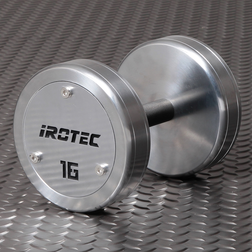 IROTEC（アイロテック） ハードクロームジムダンベル16KG / ダンベル