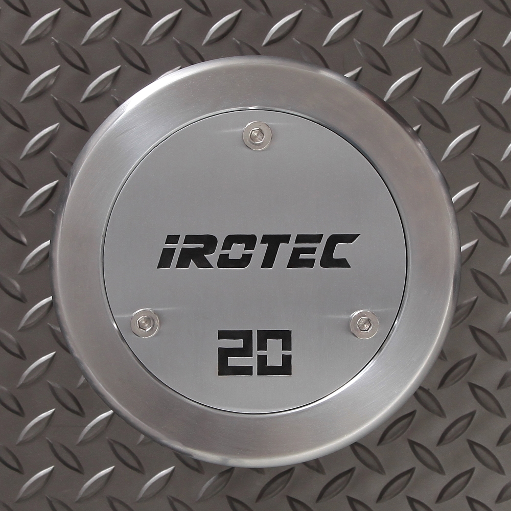 IROTEC（アイロテック） ハードクロームジムダンベル20KG / ダンベル