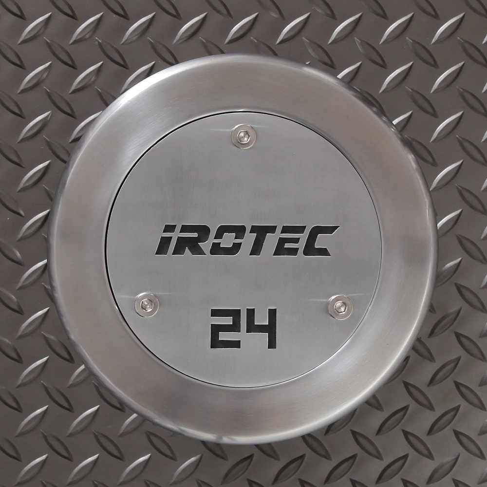 IROTEC（アイロテック） ハードクロームジムダンベル24KG / ダンベル