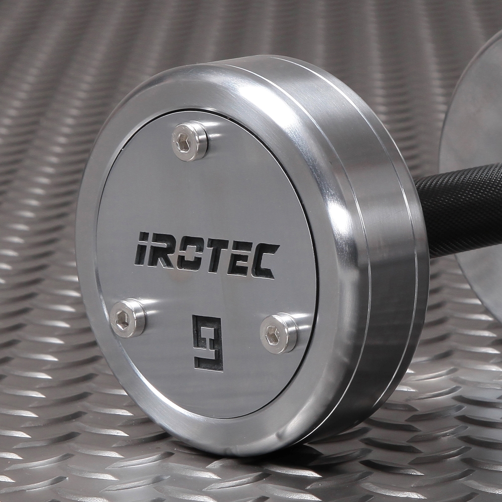 IROTEC（アイロテック） ハードクロームジムダンベル9KG / ダンベル